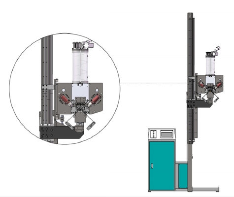 二重ガラス処理のための自動分子篩の充填機