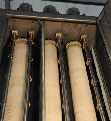 Aiシステムとロボットを満たし、押す縦の絶縁のガラス生産ラインガス 3