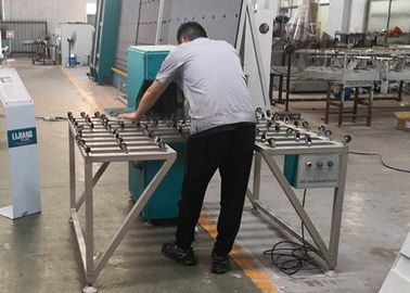 多重レベル端二重ガラスの機械類のための磨くガラス処理機械