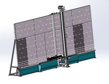 低Eガラスのための機械を削除し、ガラスに二重ガラスをはめる理性的な縦の端