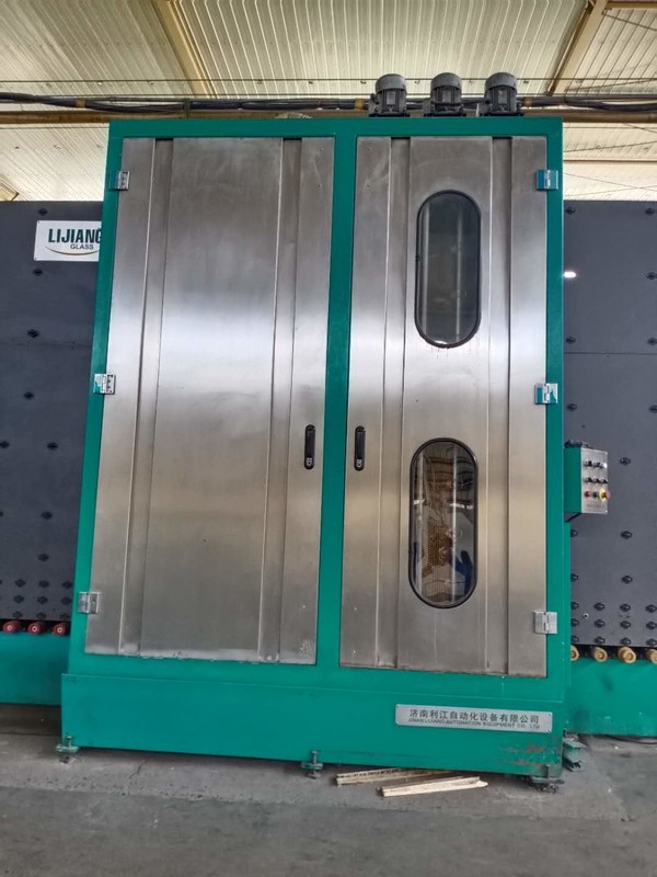 ガラス生産および処理のための高性能の縦のガラス洗濯機