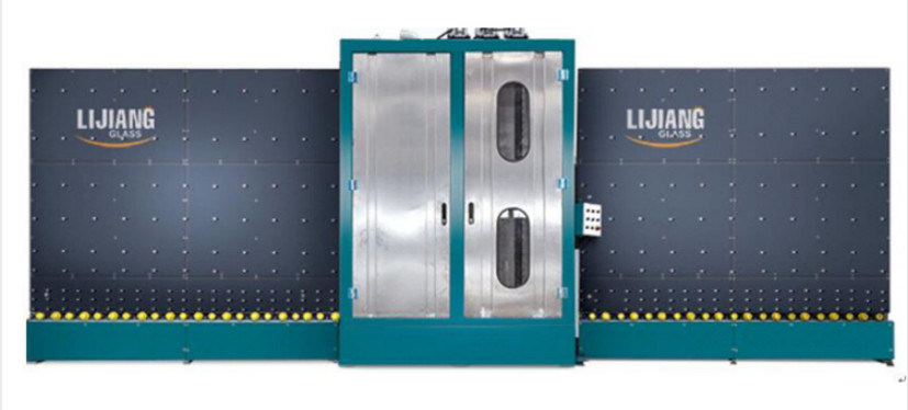 クリーニングおよび甲革の低い表面LOW-Eガラスを乾燥するための25mmのクリーニング機械